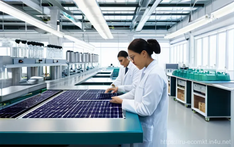 친환경 마케팅 이론의 실제 적용 - **Prompt:** A vibrant, sun-drenched scene at a modern, community-focused outdoor market in a Europea...