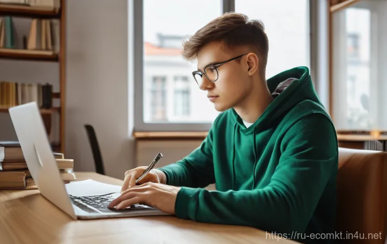 친환경 마케팅 자격증 시험 준비 - **Image Prompt:** A vibrant, eye-level photograph inside a modern Russian supermarket, reminiscent o...