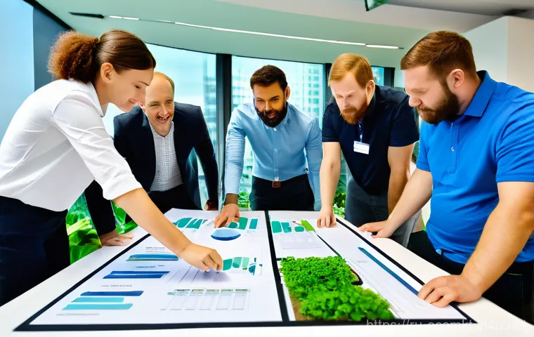 친환경 마케팅 자격증 시험 준비 - **Image Prompt:** A focused, warm-toned portrait of a young adult, appearing to be of Russian ethnic...