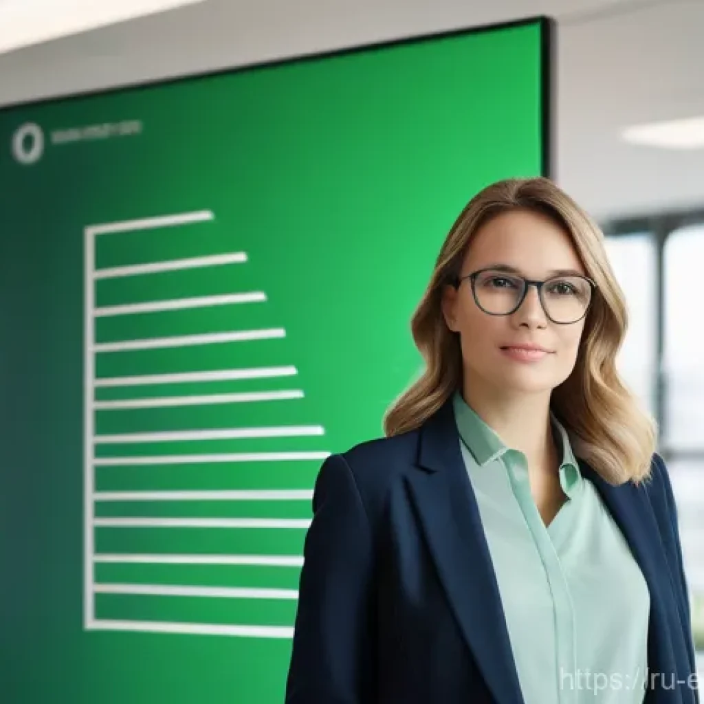 친환경 마케팅 직무 변화 - **Prompt 1: The Evolving Marketer for a Sustainable Future**
"A modern, diverse female marketing...